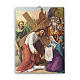 Via Crucis 15 stations in pictorial canvas 30X40 cm s7
