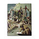 Via Crucis 15 stations in pictorial canvas 30X40 cm s12