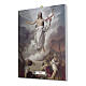 Via Crucis 15 stations in pictorial canvas 30X40 cm s17