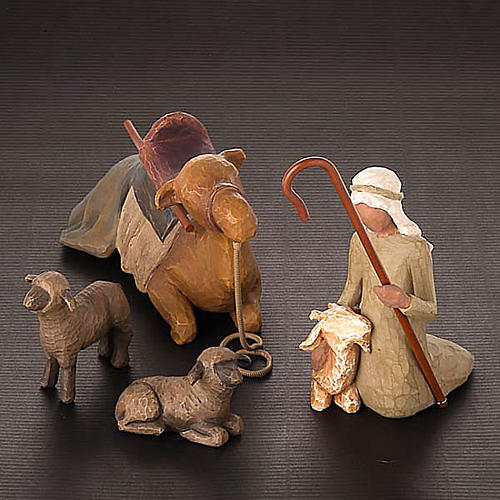 Willow Tree - Shepherd and Stable animals (berger animaux) 2