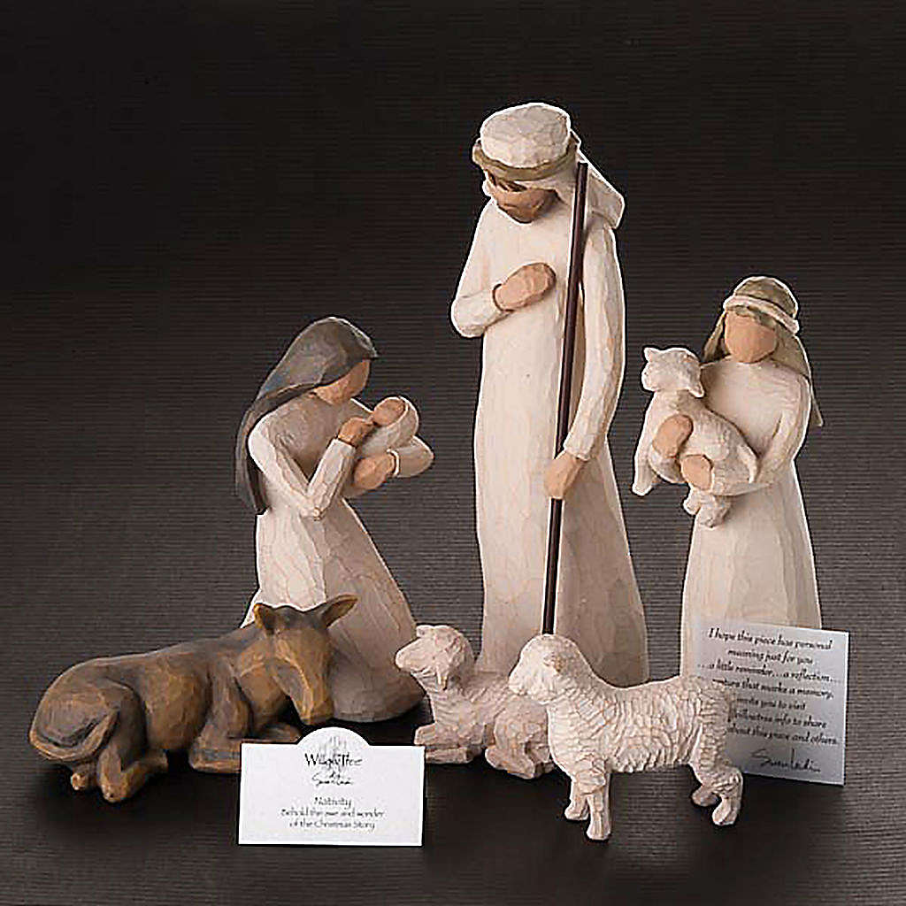 willow tree nativity shepherds