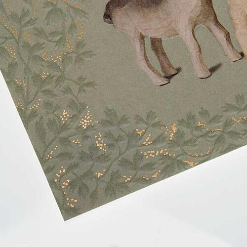 Cartão Willow Tree - Natividade (Natividade com boi e ovelha) 3