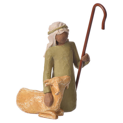 Willow Tree - Shpeherd and stable animals 19cm 2